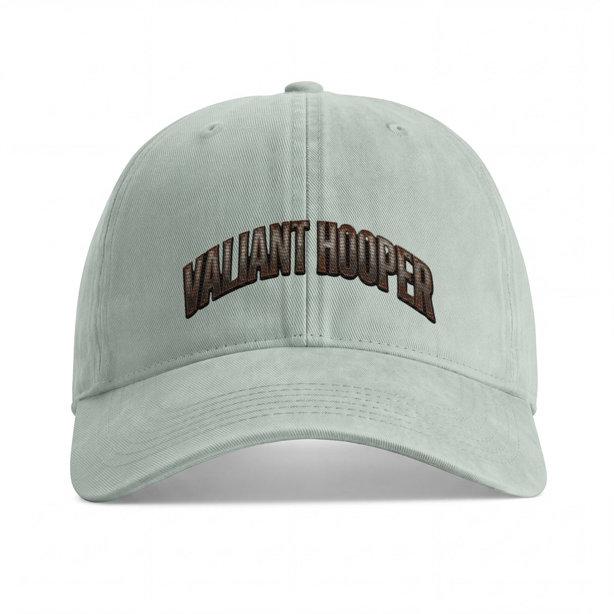 Born of Coal Sunwashed Cap in Bay – Vorderansicht
