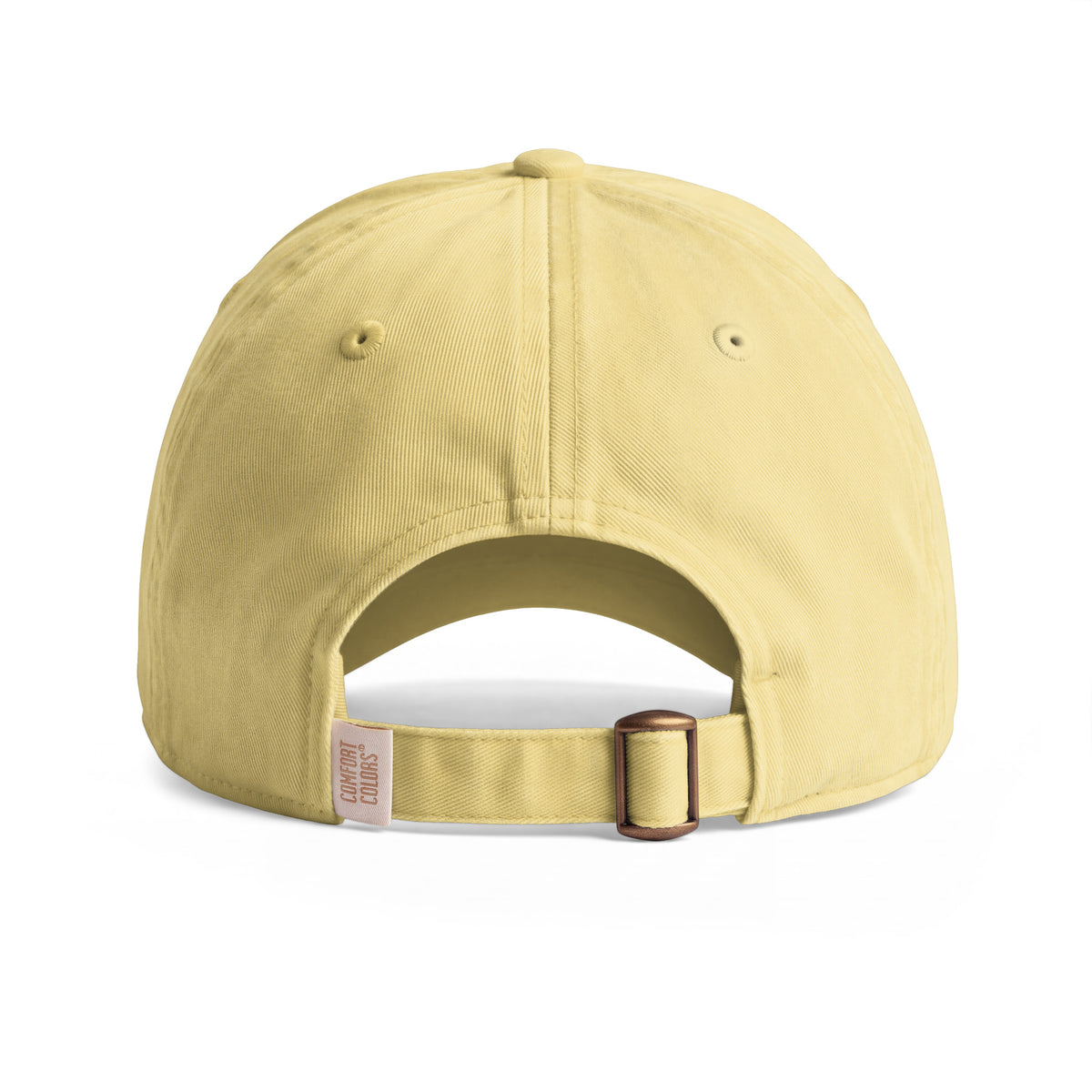 Born of Coal Sunwashed Cap in Butter – Rückansicht