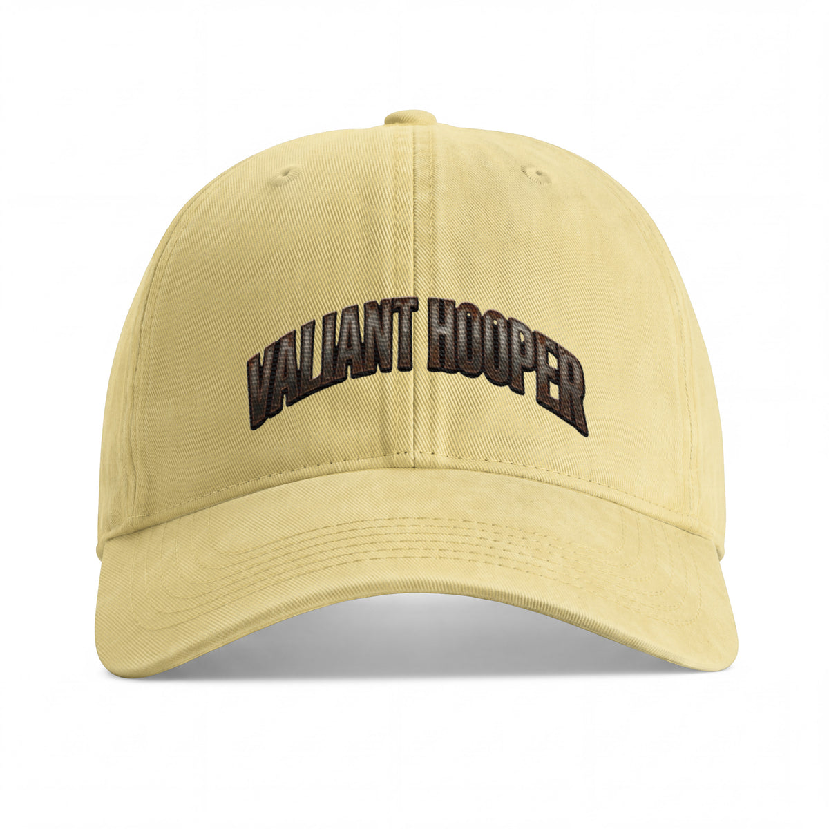 Born of Coal Sunwashed Cap in Butter – Vorderansicht