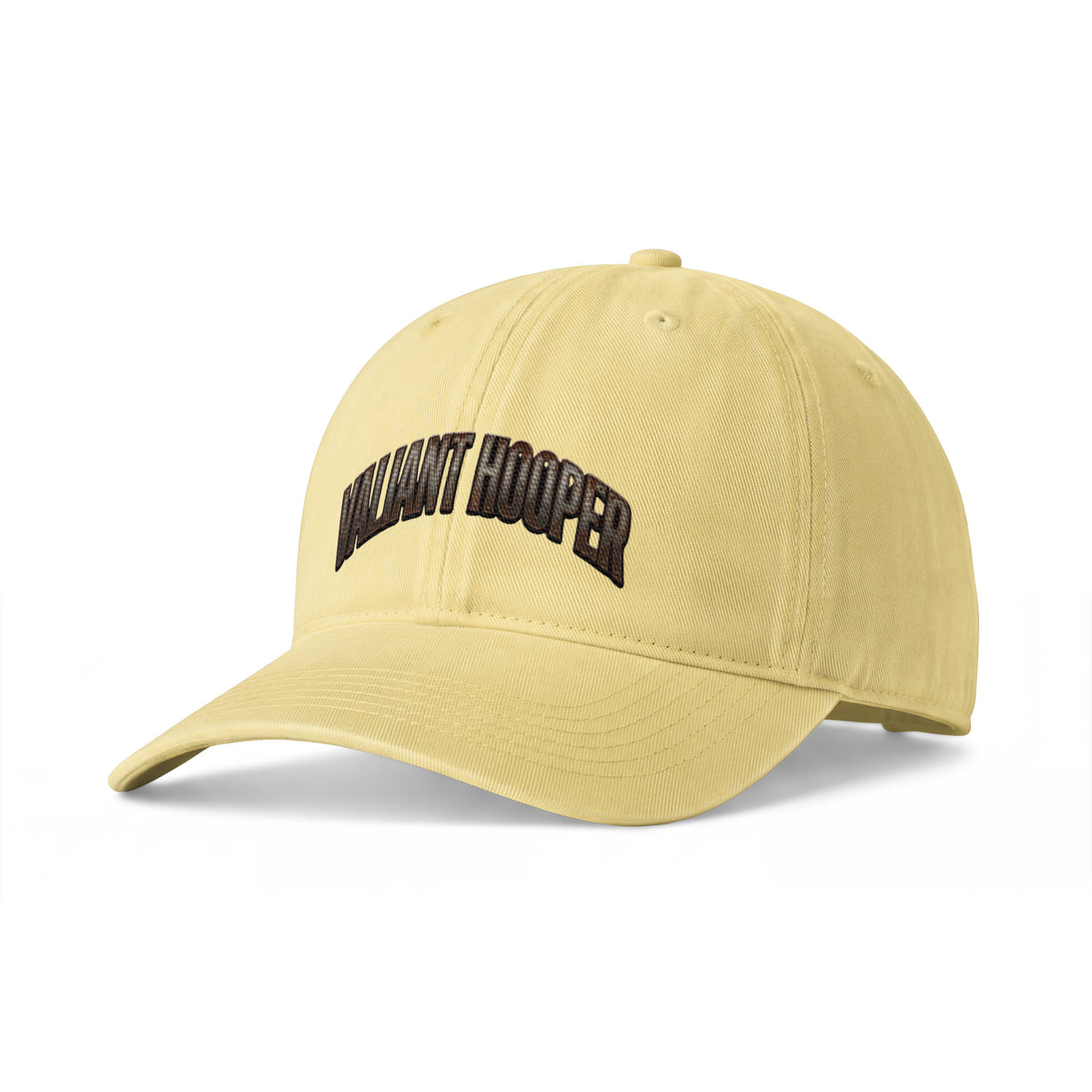 Born of Coal Sunwashed Cap in Butter – Ansicht schräg links