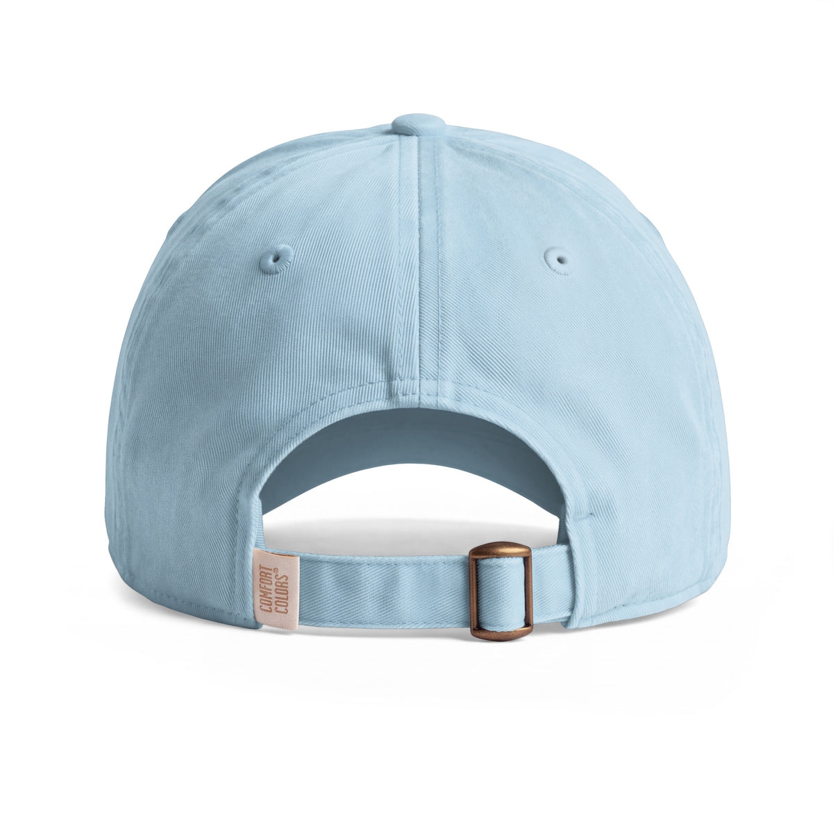 Born of Coal Sunwashed Cap in Chambray – Rückansicht