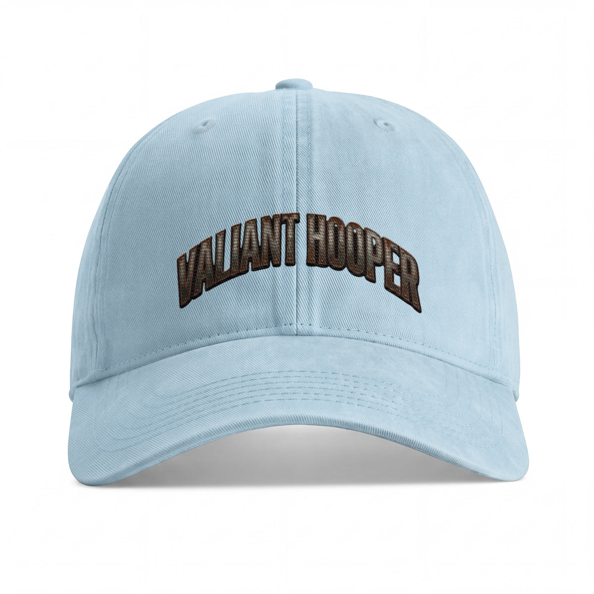 Born of Coal Sunwashed Cap in Chambray – Vorderansicht