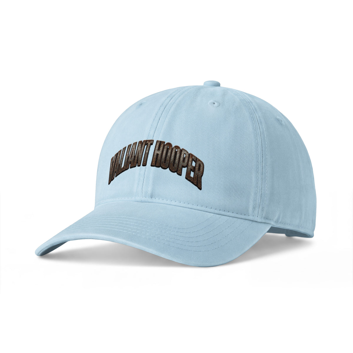 Born of Coal Sunwashed Cap in Chambray – Ansicht schräg links