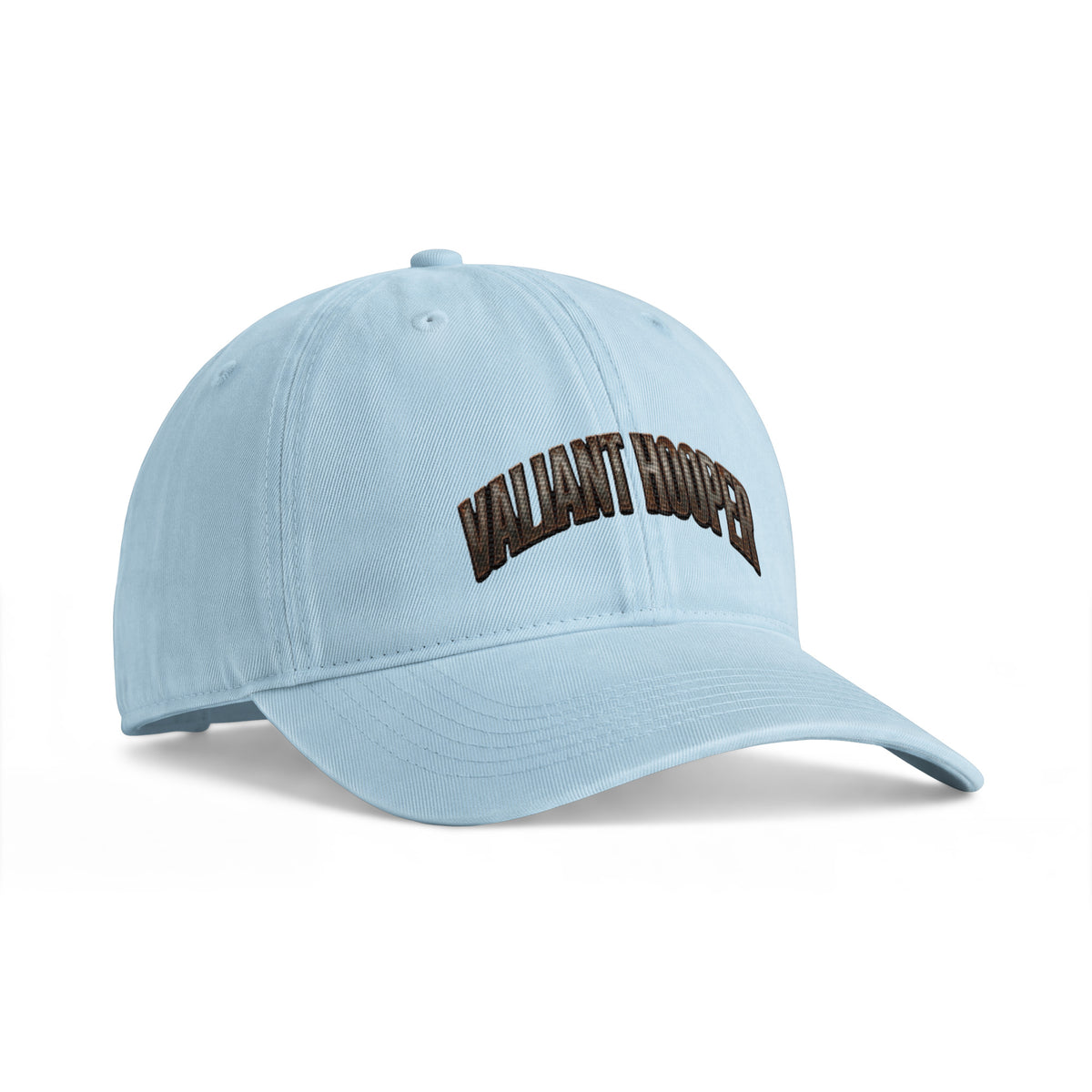 Born of Coal Sunwashed Cap in Chambray – Ansicht schräg rechts