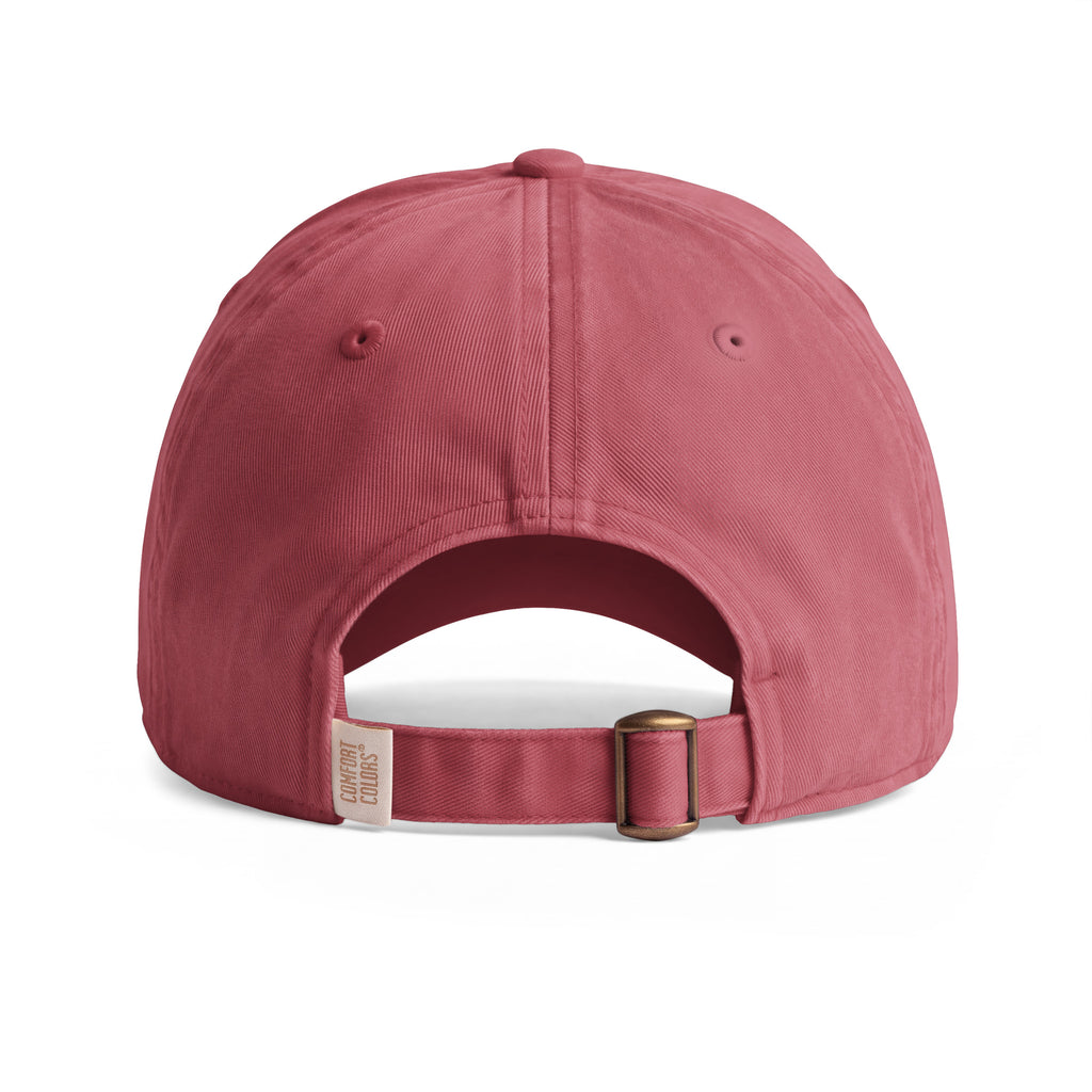 Born of Coal Sunwashed Cap in Crimson – Rückansicht