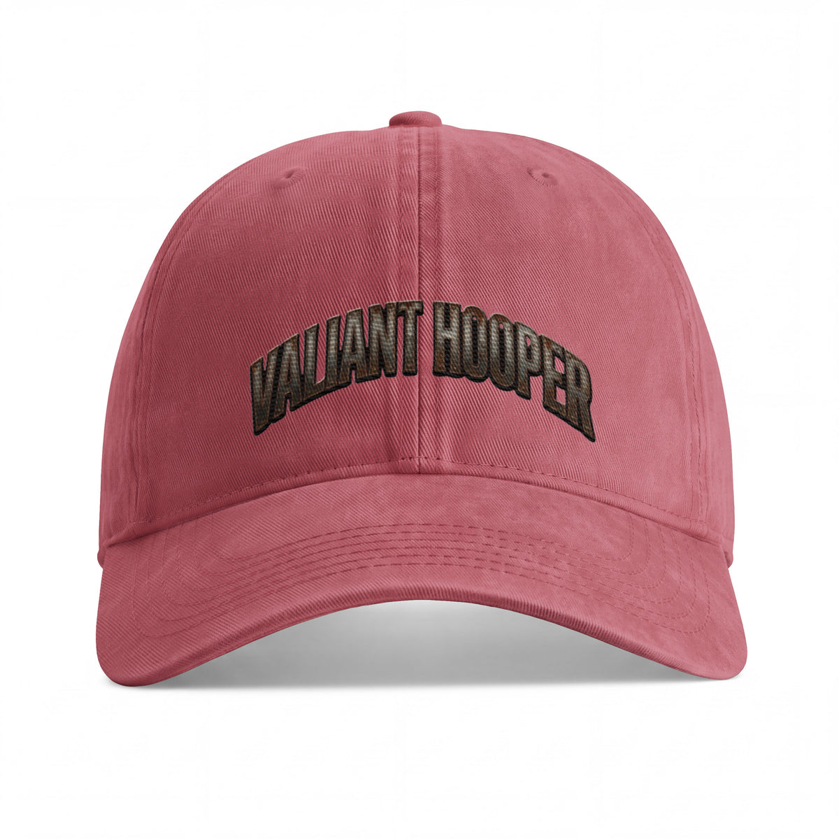 Born of Coal Sunwashed Cap in Crimson – Vorderansicht