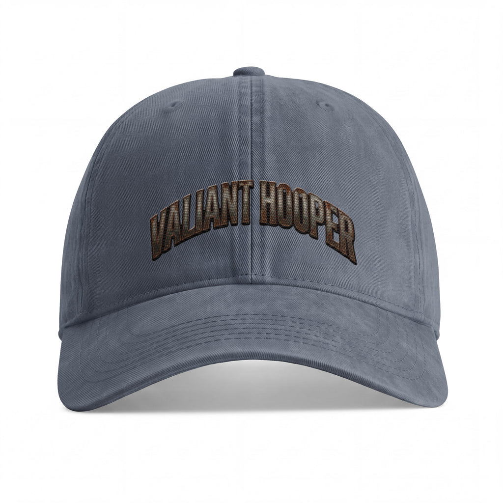 Born of Coal Sunwashed Cap in Denim – Vorderansicht