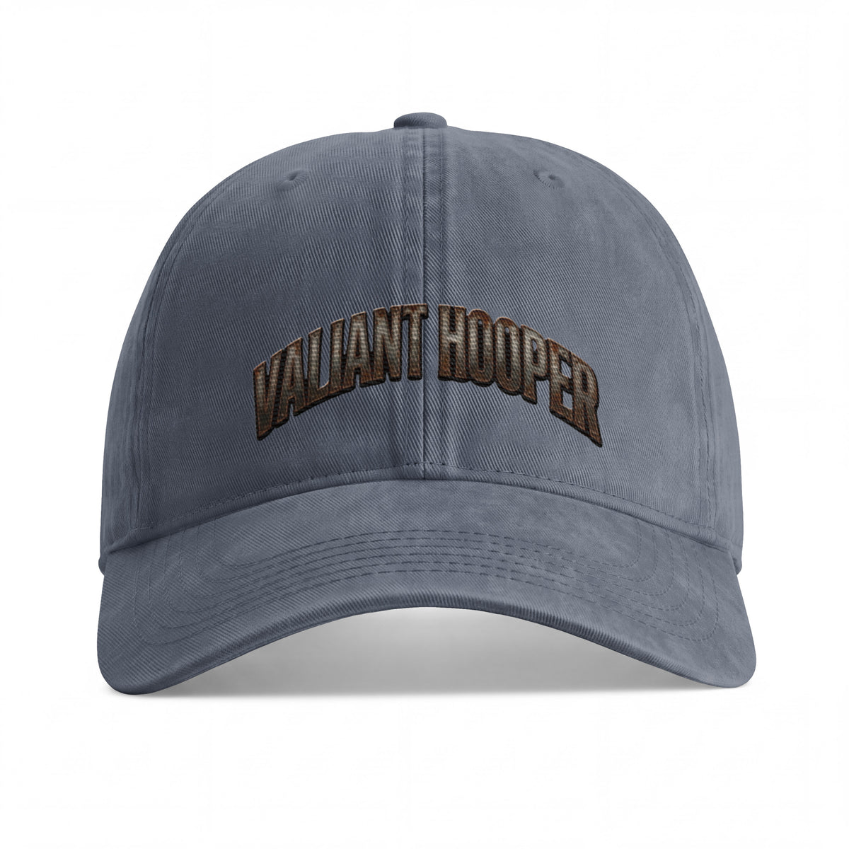Born of Coal Sunwashed Cap in Denim – Vorderansicht