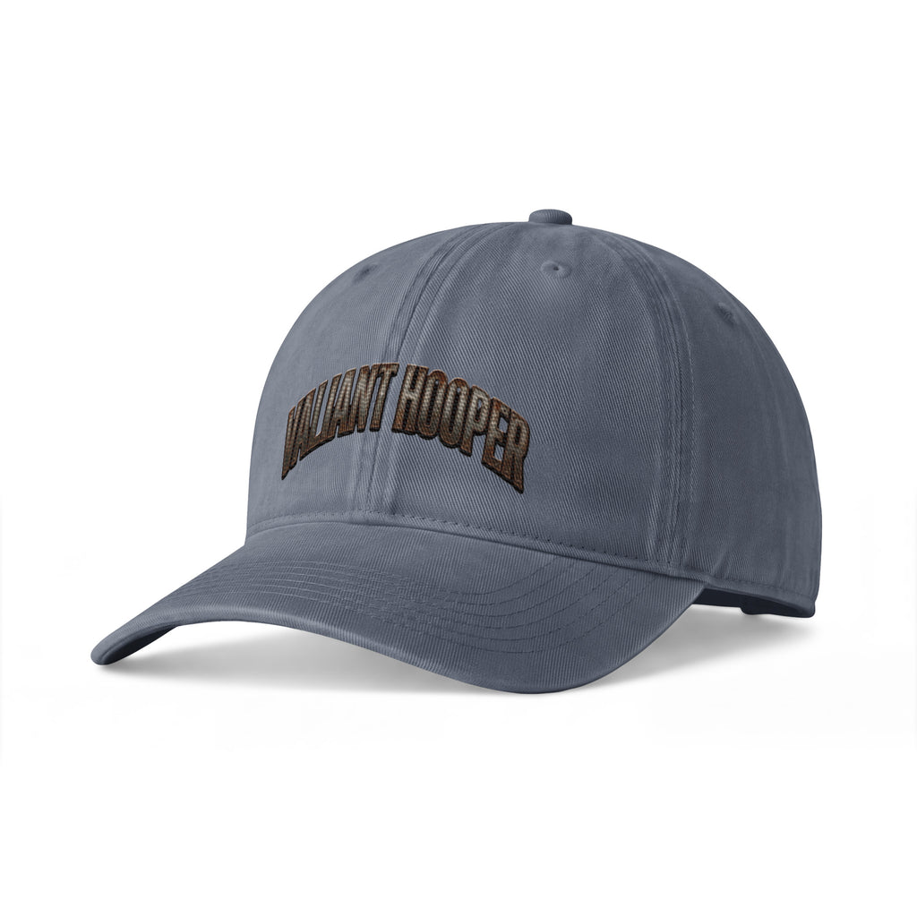 Born of Coal Sunwashed Cap in Denim – Ansicht schräg links