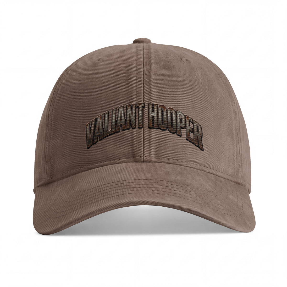 Born of Coal Sunwashed Cap in Espresso – Vorderansicht