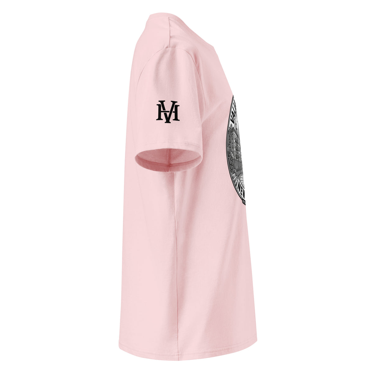 Renegade City Tee – New York in Cotton Pink – rechte Seite