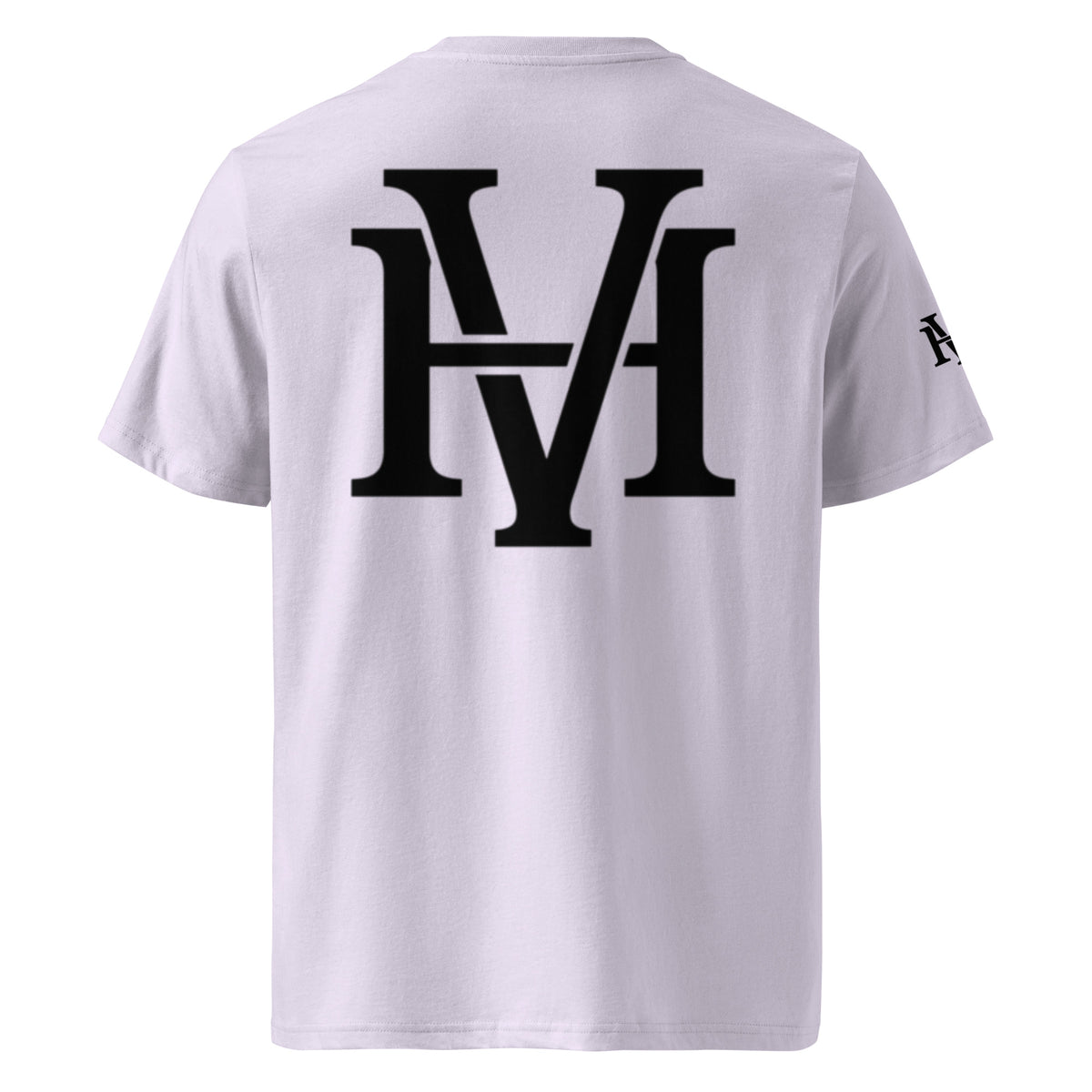 Renegade Basic Tee in Lavendel – Rückansicht
