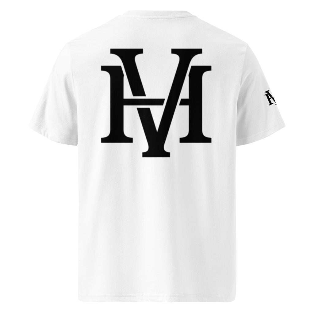 Renegade Basic Tee in Weiß – Rückansicht