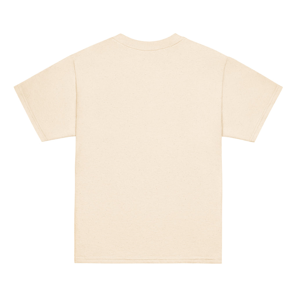 Renegade Kids Classic Tee in Natur – Rückansicht