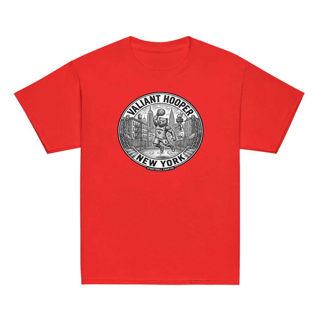 Renegade Kids Classic Tee in Rot – Vorderansicht