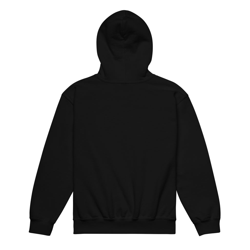 Renegade Kids Heavy-Blend Hoodie in Schwarz – Rückansicht