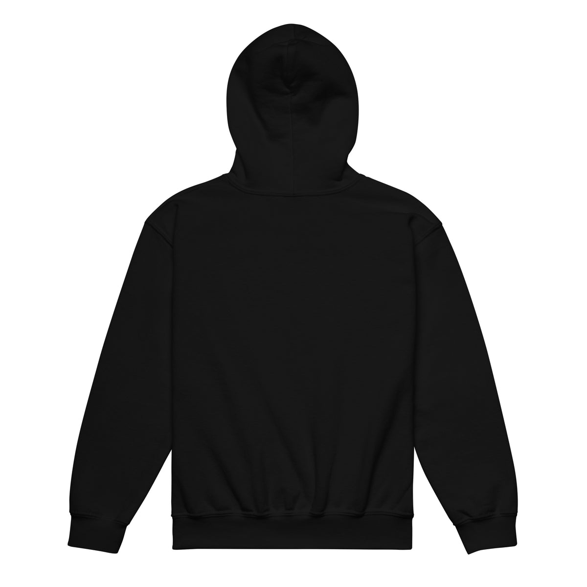 Renegade Kids Heavy-Blend Hoodie in Schwarz – Rückansicht