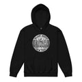 Renegade Kids Heavy-Blend Hoodie in Schwarz – Vorderansicht