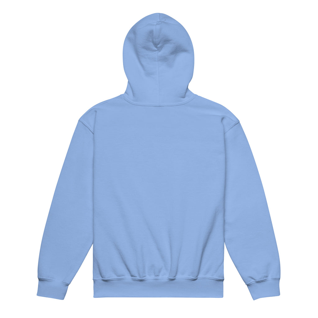 Renegade Kids Heavy-Blend Hoodie in Carolina-Blau – Rückansicht