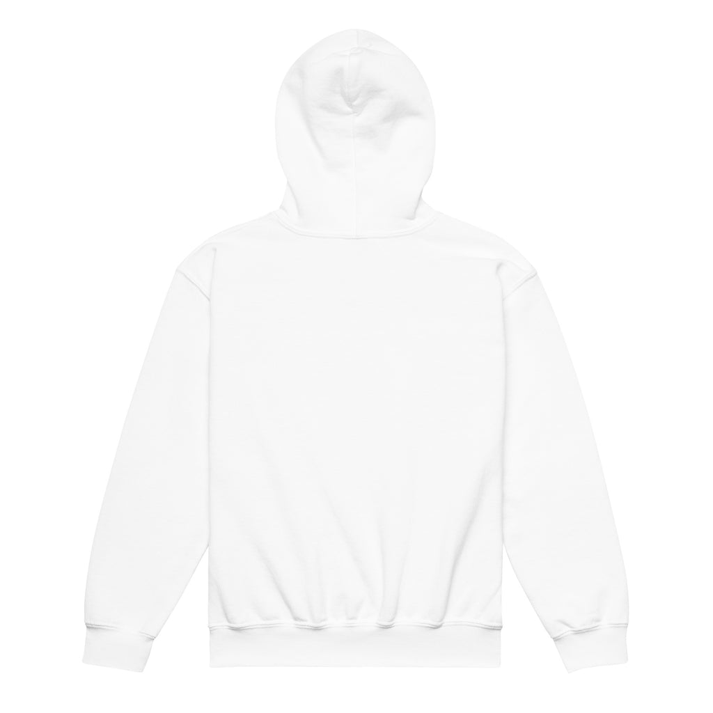 Renegade Kids Heavy-Blend Hoodie in Weiß – Rückansicht