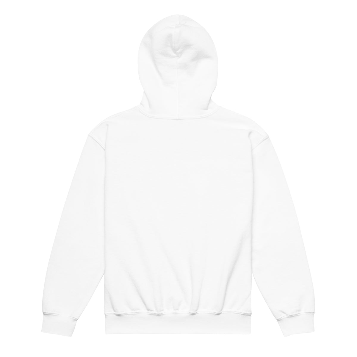 Renegade Kids Heavy-Blend Hoodie in Weiß – Rückansicht
